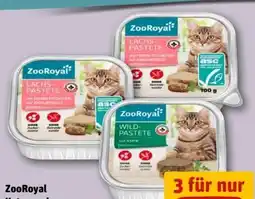 REWE Center ZooRoyal Katzennahrung Angebot