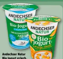 REWE Center Andechser Natur Bio Joghurt Griechischer Art Angebot
