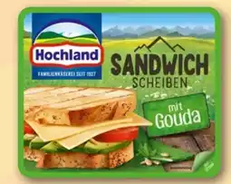 REWE Center Hochland Sandwich Scheiben Gouda Angebot