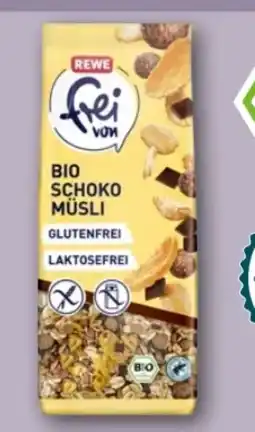 REWE Center Rewe Frei Von Bio Schokomüsli Angebot
