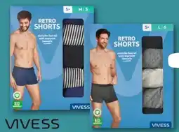 REWE Center Vivess Herren Boxershorts 5er-Pack Angebot