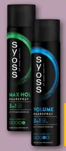 REWE Center Syoss Haarspray Angebot