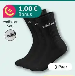REWE Center Adidas Herren Sportsocken 3er Angebot