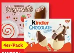 Lidl Ferrero Kinder Chocolate Eis Angebot