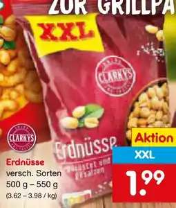 Netto Marken-Discount Clarky's Erdnüsse XXL Angebot