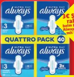 Lidl Always Ultra Angebot