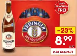 Netto Marken-Discount Erdinger Weißbräu Weißbier Angebot