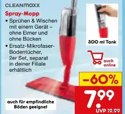 Netto Marken-Discount Clean Maxx Spray-Mopp Angebot