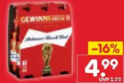 Netto Marken-Discount Anheuser Busch Bud Beer Angebot
