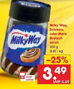 Netto Marken-Discount Milky Way Minis Angebot