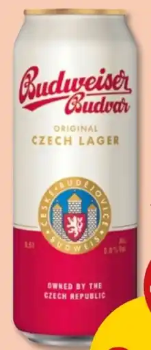 PENNY Budweiser Budvar (CZ) Original Czech Lager Bier Angebot