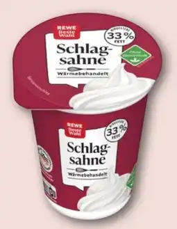 REWE Rewe Beste Wahl Schlagsahne Angebot