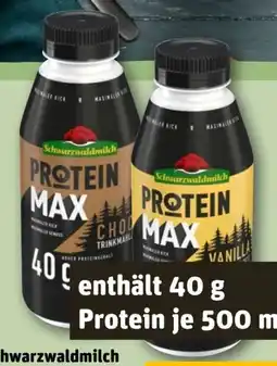 REWE Schwarzwaldmilch Protein Max Trinkmahlzeit Angebot