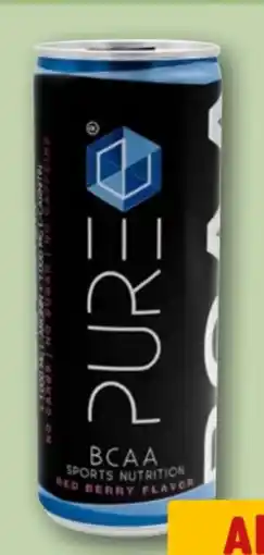 REWE PURE Energy Drink Nutrition Angebot