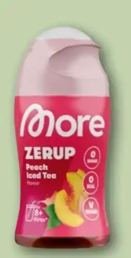 REWE More Nutrition Zerup Peach Ice Tea Angebot