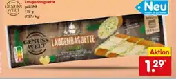 Netto Marken-Discount Genuss Welt Laugenbaguette Angebot