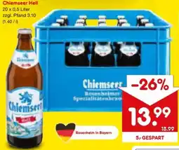 Netto Marken-Discount Chiemgauer Brauhaus Chiemseer Hell Angebot