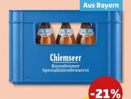 PENNY Chiemgauer Brauhaus Chiemseer Hell Angebot