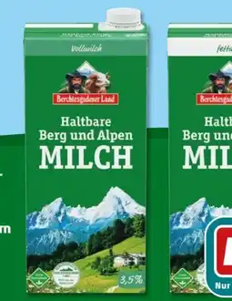 PENNY Berchtesgadener Land Haltbare Bergbauern Milch Angebot