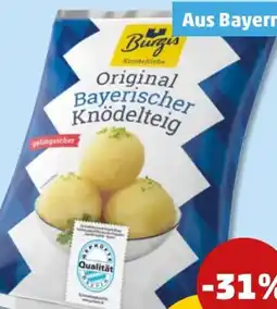 PENNY Burgis Bayerischer Knödelteig Angebot