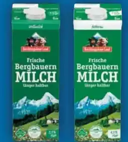 E-Center Berchtesgadener Land Frische Bergbauern Milch Angebot