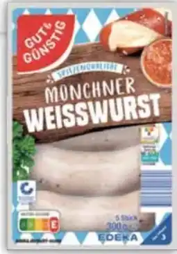E-Center Gut & Günstig Münchner Weisswurst Angebot