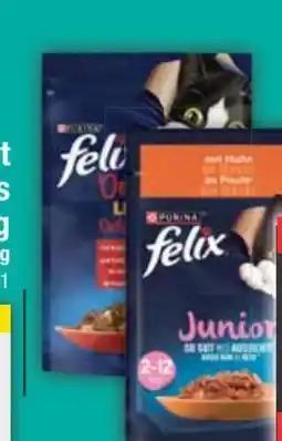E-Center Purina Felix Katzennahrung Angebot