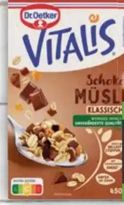 E-Center Dr. Oetker Vitalis Müsli Angebot