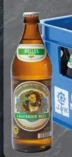 Edeka Augustiner Bräu Lagerbier Hell Angebot