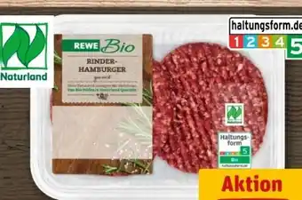 REWE Center Rewe Bio Rinder Hamburger Angebot