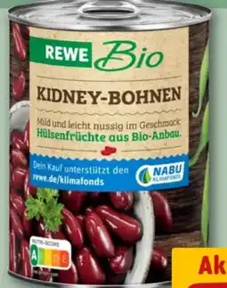REWE Center Rewe Bio Kidney-Bohnen Angebot
