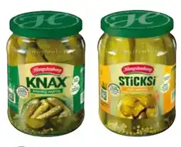 Edeka Hengstenberg Knax Gewürzgurken Angebot