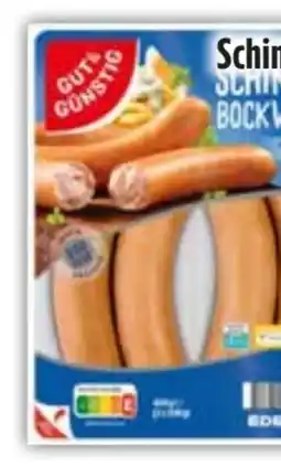 Edeka Gut & Günstig Delikatess-Schinken-Bockwurst Angebot