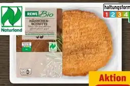 REWE Center Rewe Bio Hähnchen-Schnitte Wiener Art Angebot