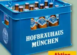 REWE Center Hofbräu München Helles Vollbier Angebot