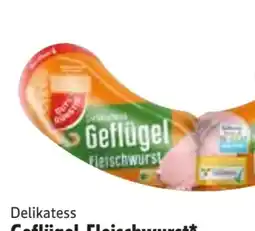 Edeka Gut & Günstig Delikatess Geflügel Fleischwurst Angebot