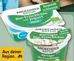 REWE Center Andechser Natur Bio-Frischkäse mit Joghurt Angebot