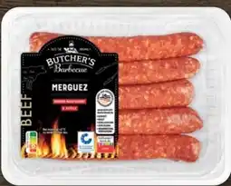 REWE Center Butcher’s Barbecue Merguez Rinder-Bratwurst Angebot
