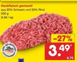 Netto Marken-Discount Gut Ponholz Gemischt-Hackfleisch Angebot
