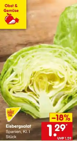 Netto Marken-Discount MarktTag Eisbergsalat Angebot