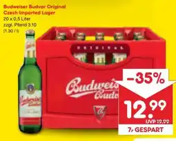 Netto Marken-Discount Budweiser Budvar (CZ) Original Czech Imported Lager Angebot