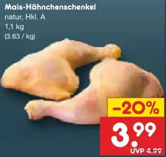 Netto Marken-Discount Maishähnchenschenkel Angebot