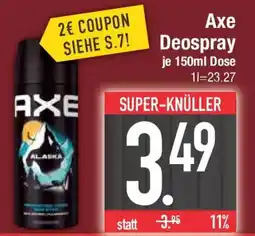 E-Center Axe Deospray Angebot