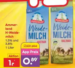 Netto Marken-Discount Ammerländer H-Weidemilch Angebot
