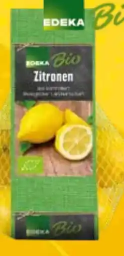 EDEKA Bandelt Edeka Bio Zitronen Angebot