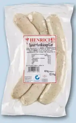 REWE Center Metzgerei Henrici Metzgerbratwurst XXL Angebot