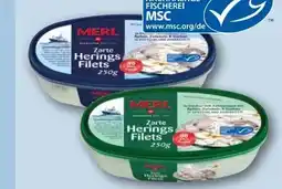 REWE Merl Zarte Heringsfilets in Sahne Angebot
