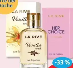 Budni La Rive Eau de Parfum Angebot