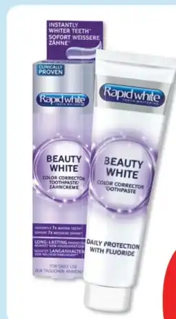 Budni Rapid White Zahncreme Angebot