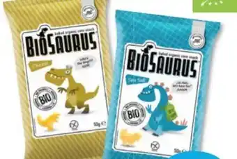 Budni BioSaurus Bio Kindersnack Angebot